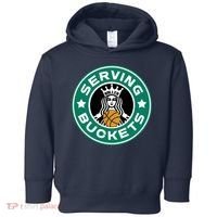 Basketball Funny Serving Buckets Great Toddler Hoodie thumb 0