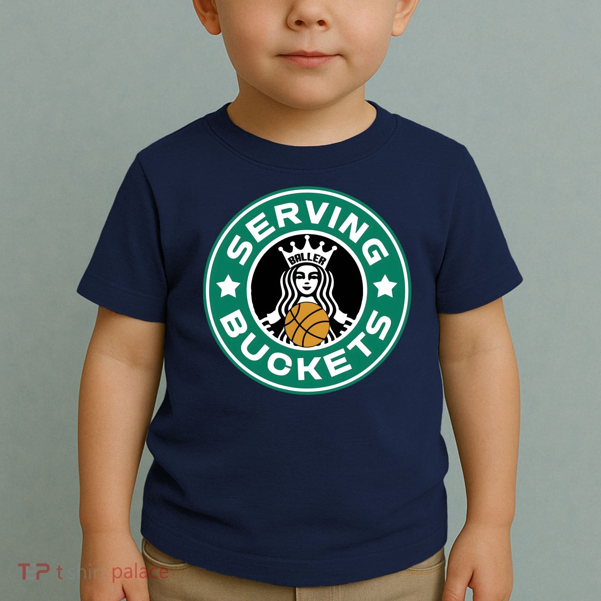 Basketball Funny Serving Buckets Great Toddler T-Shirt
