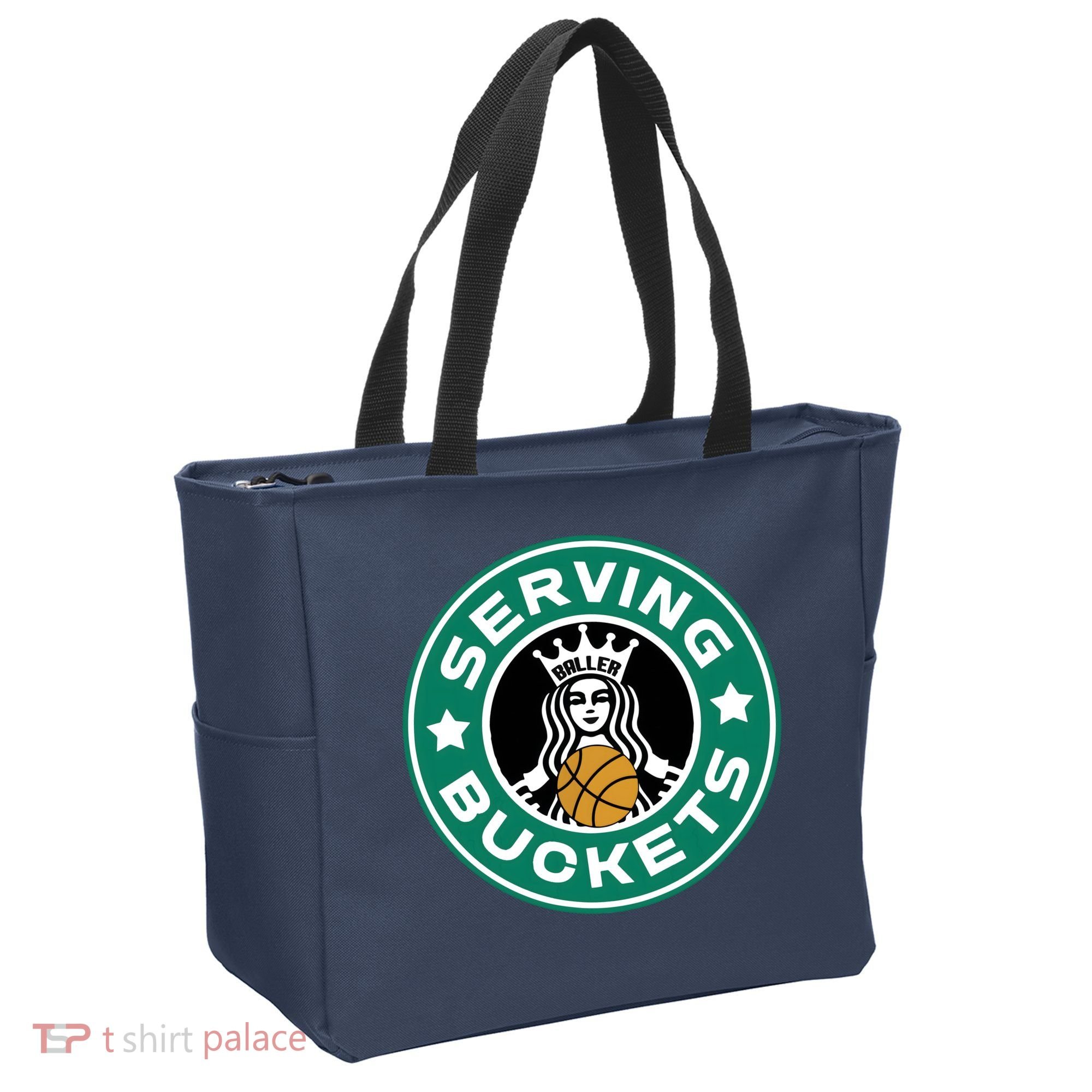 Basketball Funny Serving Buckets Great Tote Bag