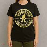 Bigfoot Finding Sasquatch Research Team Men Retro Vintage T-Shirt thumb 4