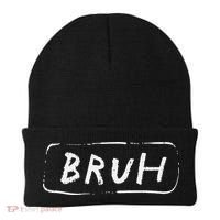 Bruh Funny Saying Slang Brother Meme Brah Beanie thumb 0