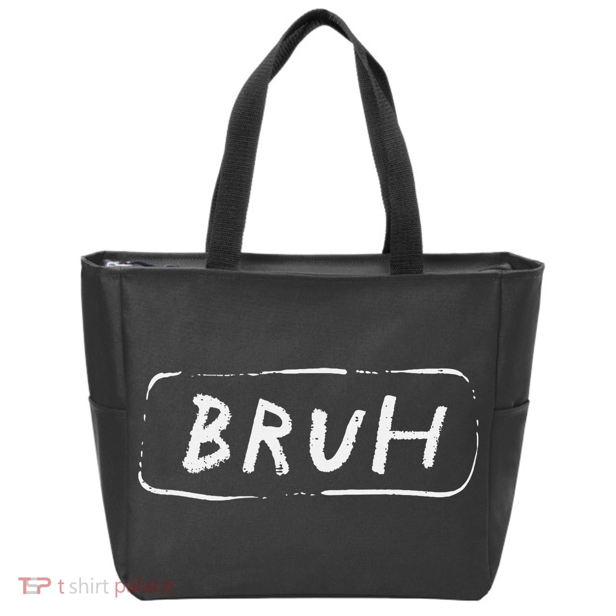 Bruh Funny Saying Slang Brother Meme Brah Tote Bag