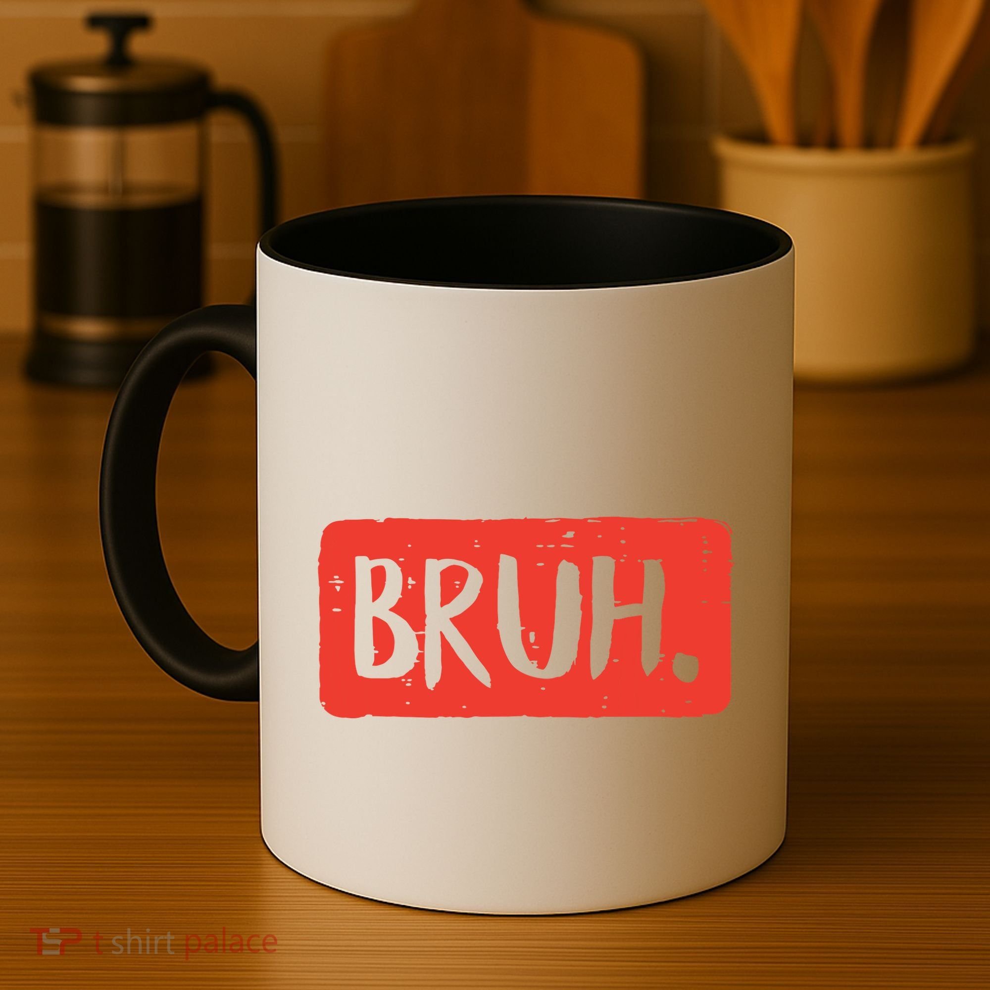 Bruh Funny Saying Meme Bro Mom Slang Boy Girl Coffee Mug