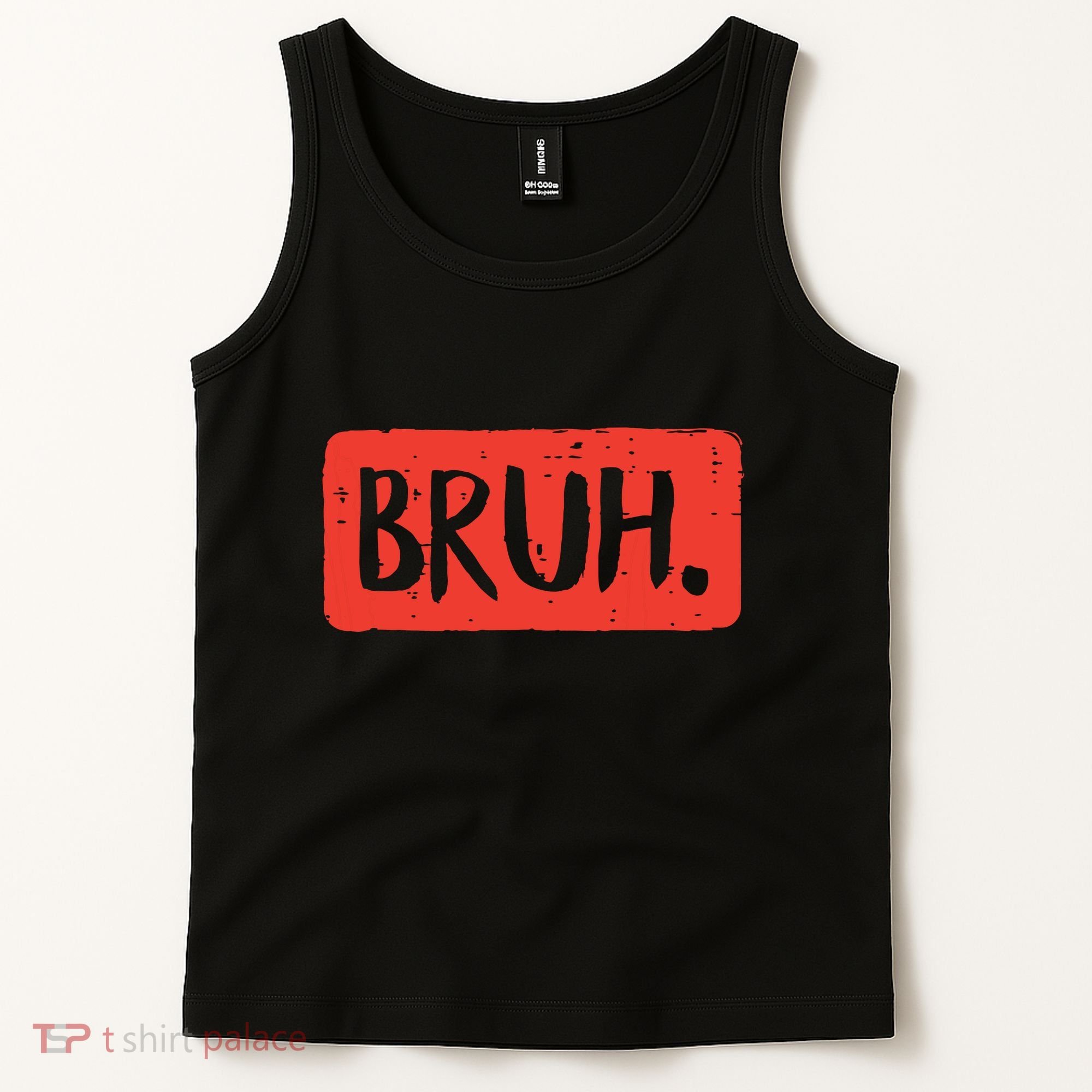Bruh Funny Saying Meme Bro Mom Slang Boy Girl Tank Top