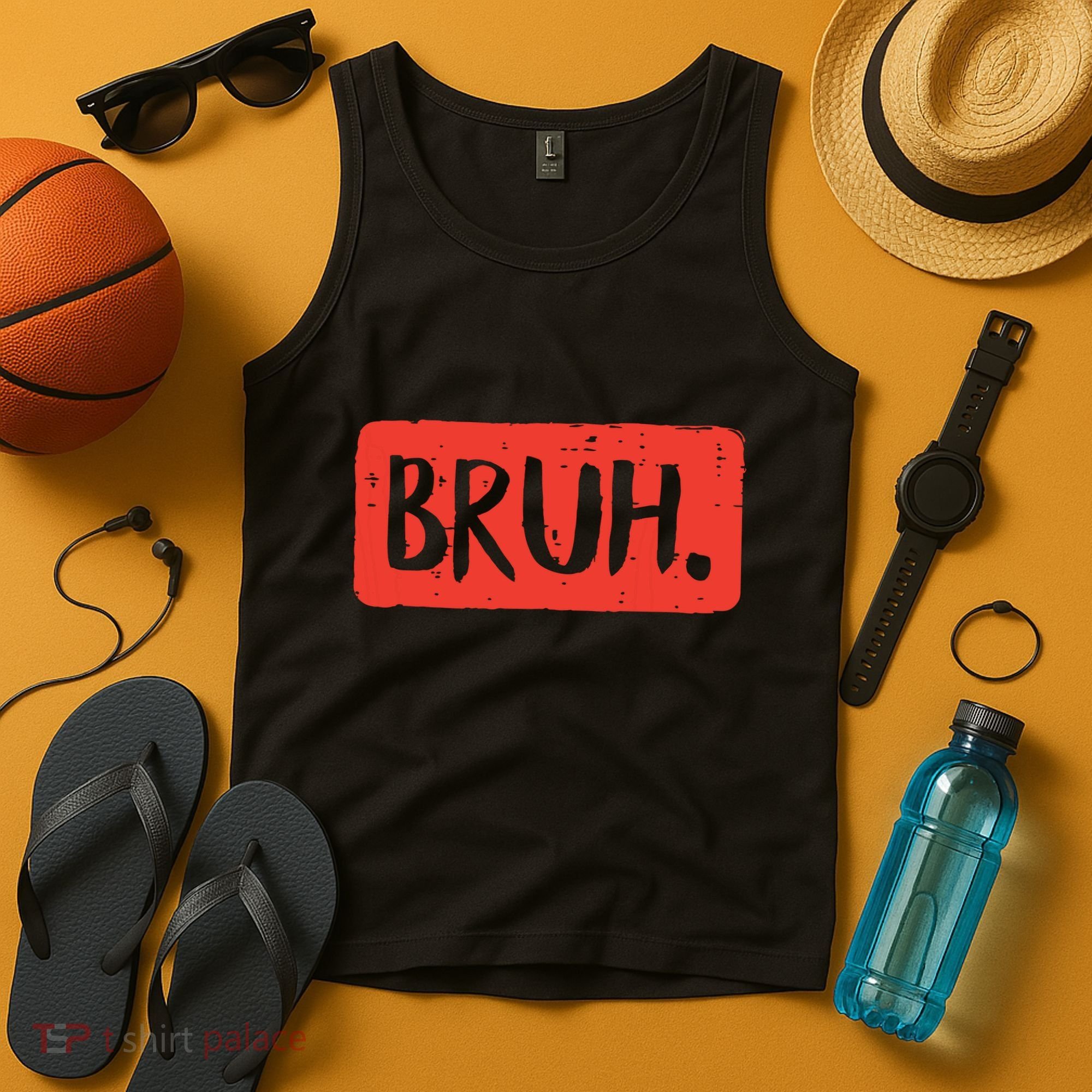 Bruh Funny Saying Meme Bro Mom Slang Boy Girl Tank Top