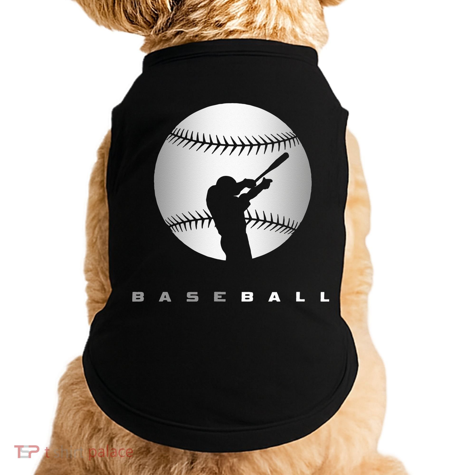 Baseball Funny sport Baseball   Doggie Tank