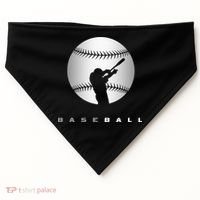 Baseball Funny sport Baseball   USA-Made Doggie Bandana thumb 0