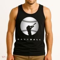 Baseball Funny sport Baseball   Tank Top thumb 3