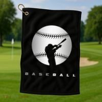 Baseball Funny sport Baseball   Golf Towel thumb 1