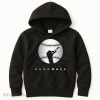 Baseball Funny sport Baseball   Kids Hoodie thumb 0