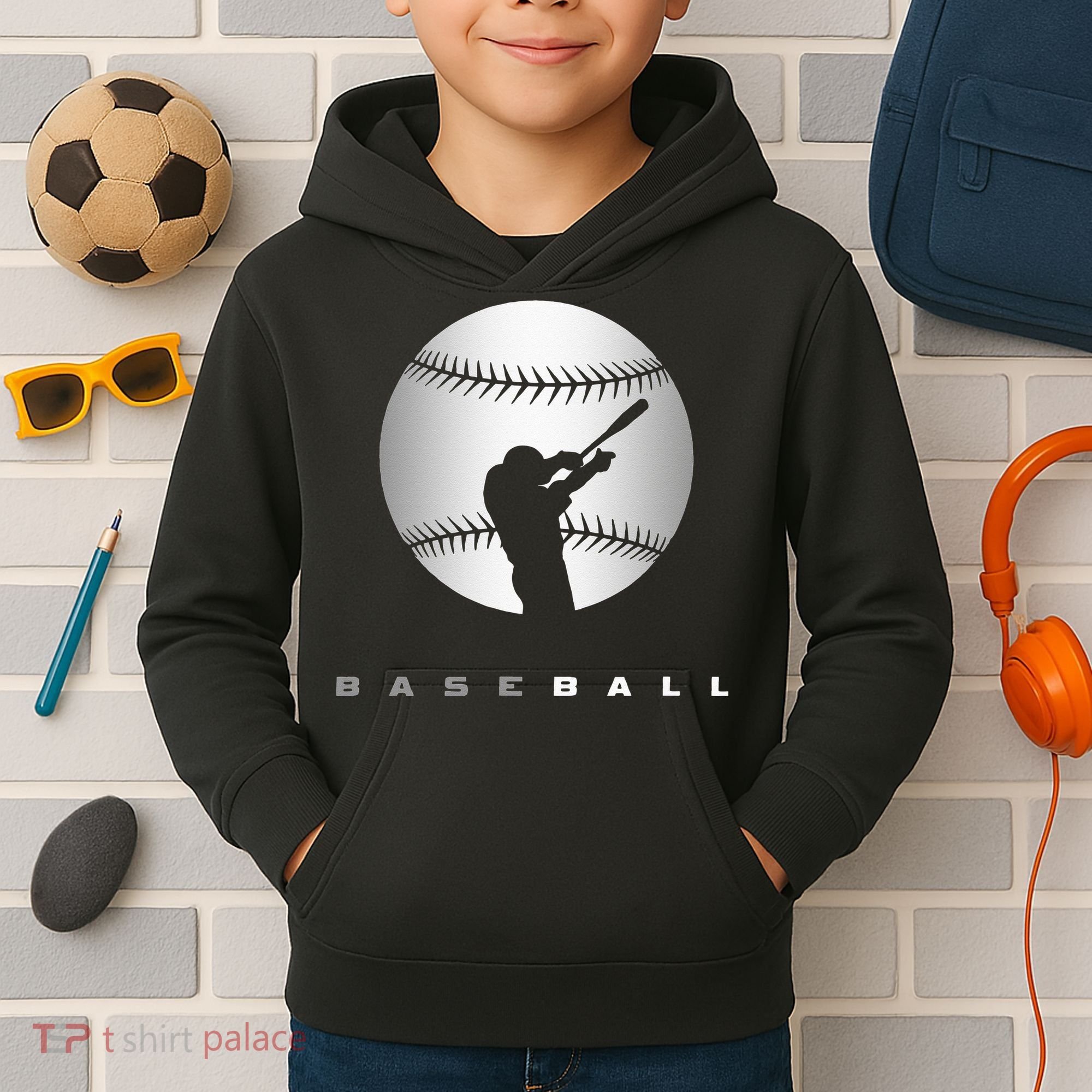 Baseball Funny sport Baseball   Kids Hoodie