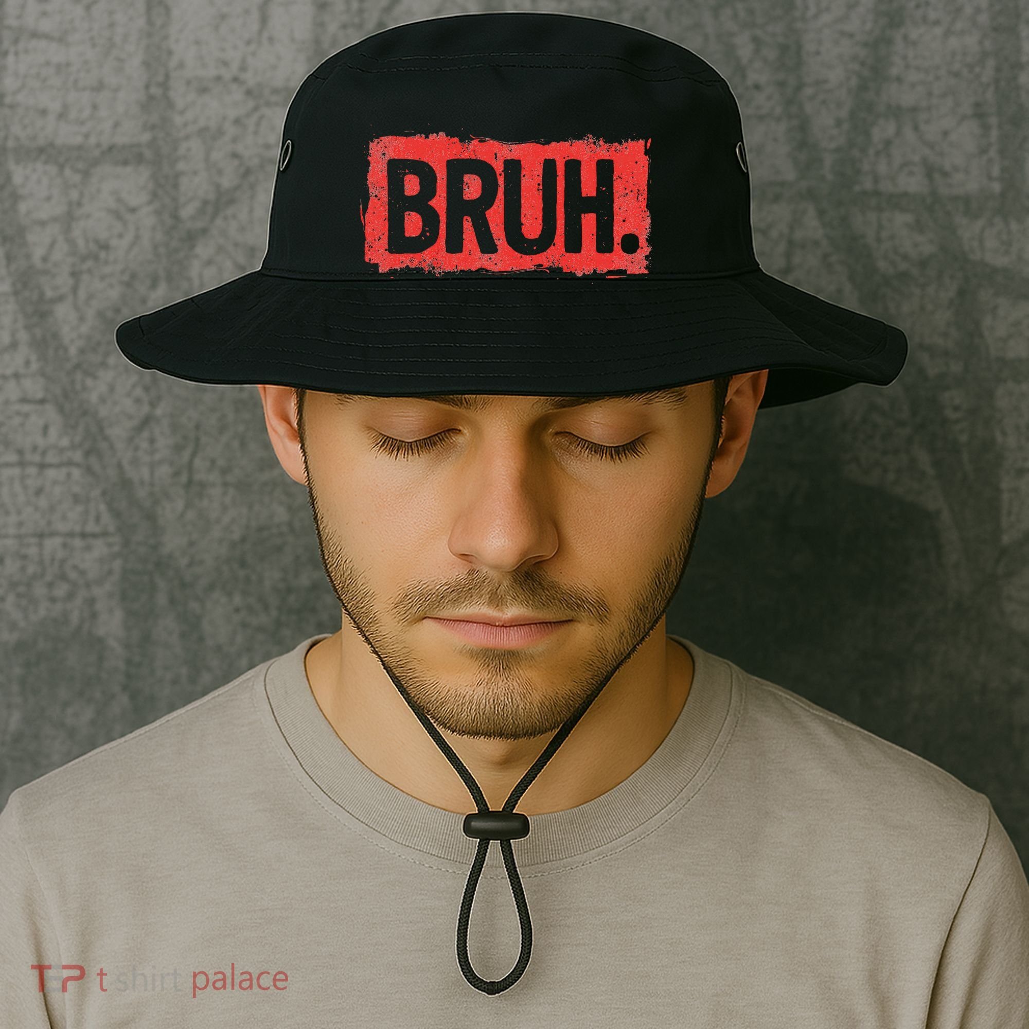 Bruh Funny Saying Meme Bro Boy Slang Bucket Hat