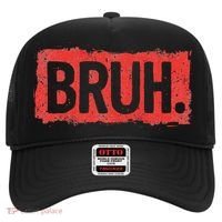 Bruh Funny Saying Meme Bro Boy Slang Hat thumb 0