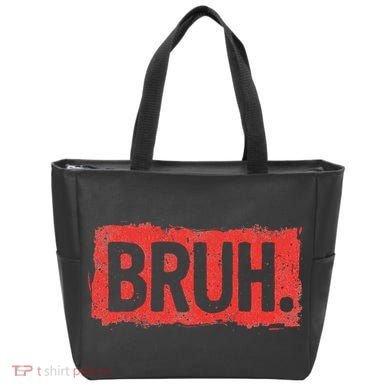 Bruh Funny Saying Meme Bro Boy Slang Tote Bag
