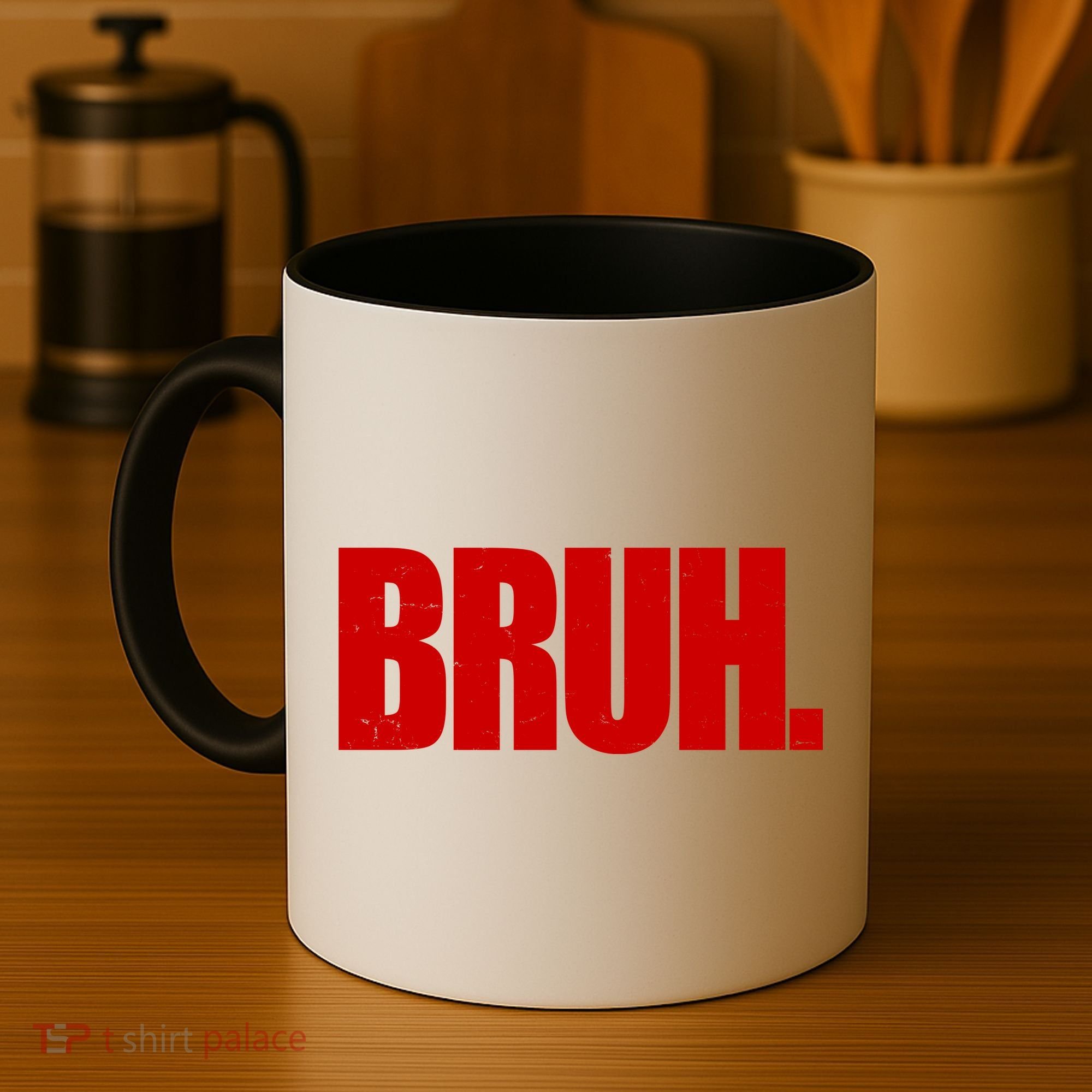 Bruh Funny Saying Coffee Mug