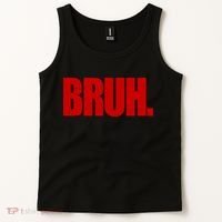 Bruh Funny Saying Tank Top thumb 2