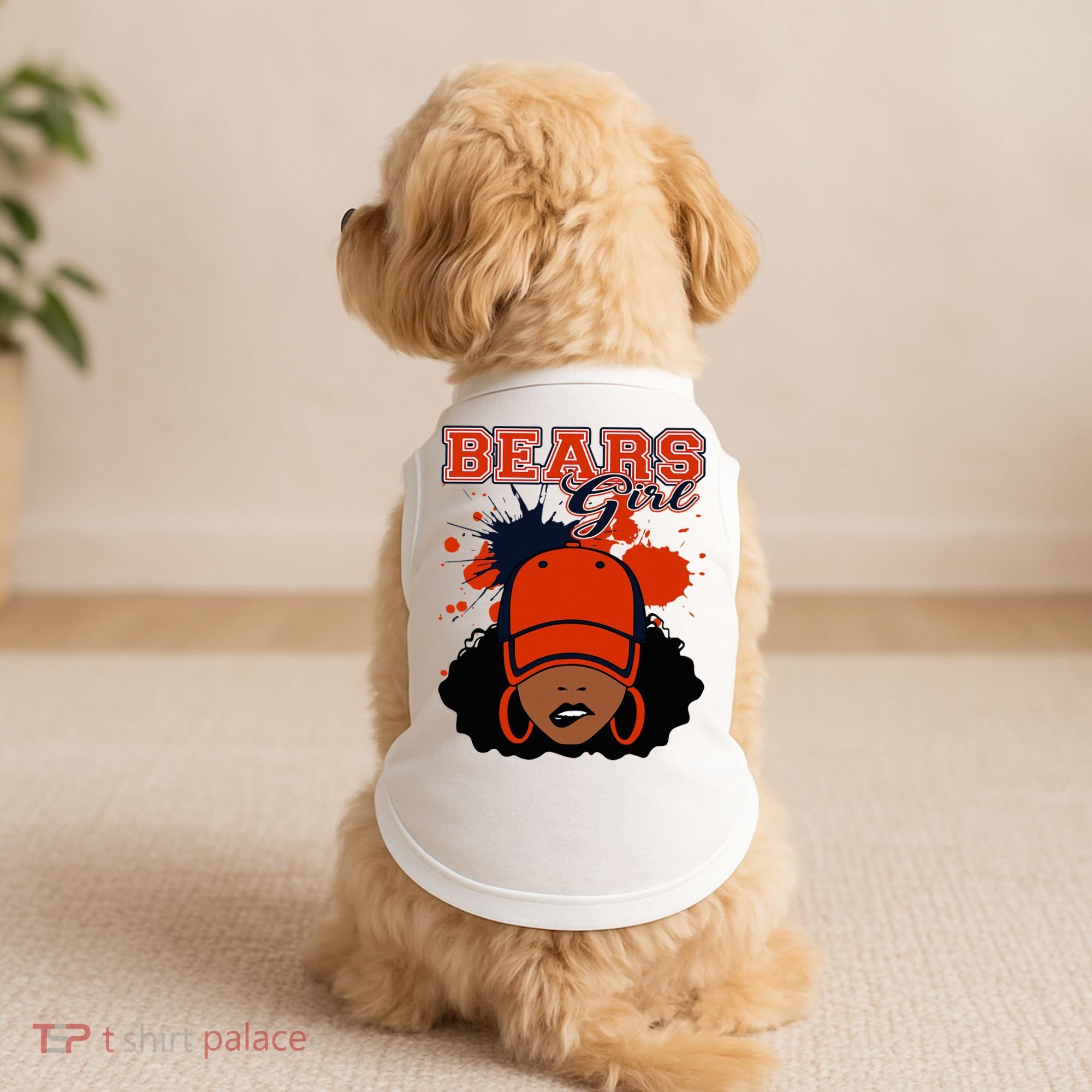 Bears Fanatic Show Your Team Spirit with Sports Gear Doggie Tank