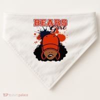 Bears Fanatic Show Your Team Spirit with Sports Gear USA-Made Doggie Bandana thumb 0