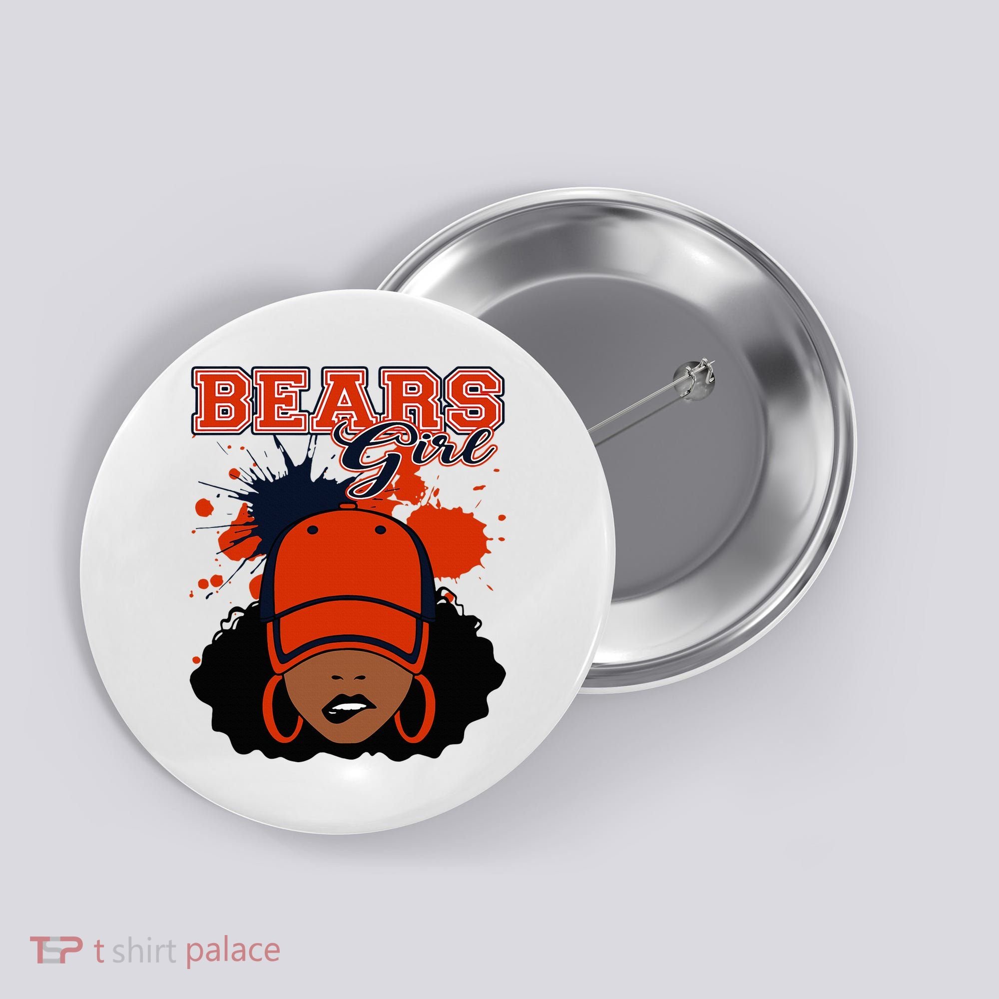 Bears Fanatic Show Your Team Spirit with Sports Gear Button