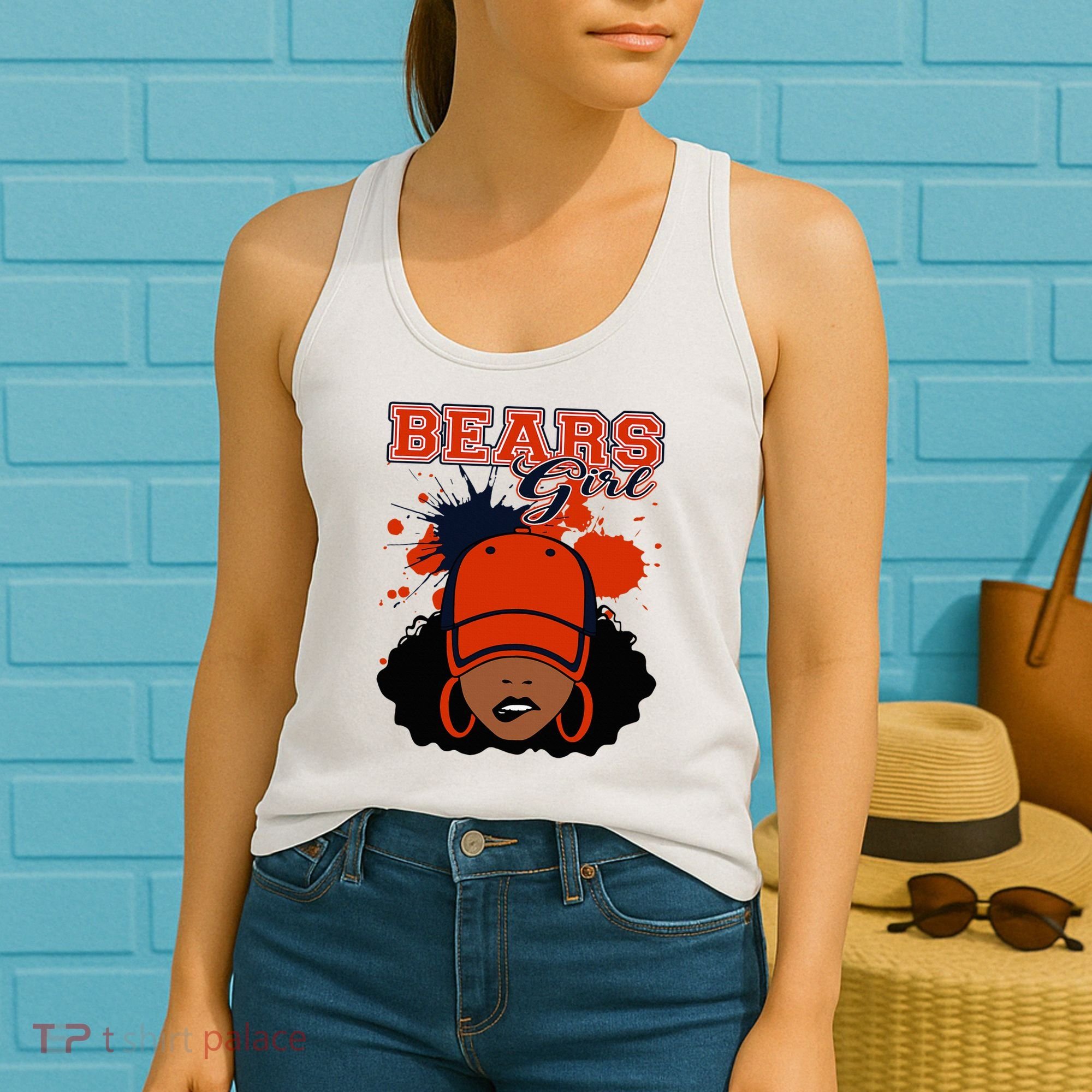 Bears Fanatic Show Your Team Spirit with Sports Gear Women's Tank Top