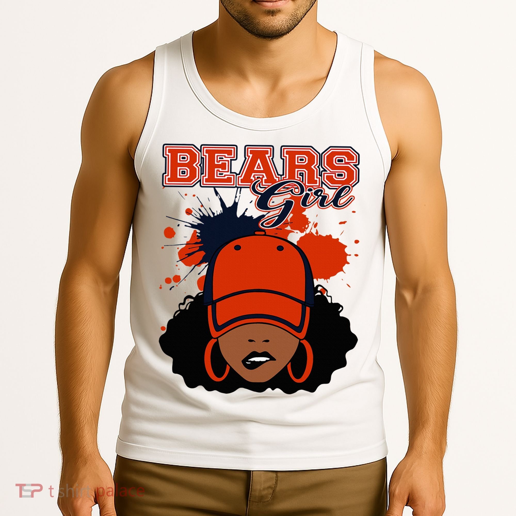 Bears Fanatic Show Your Team Spirit with Sports Gear Tank Top