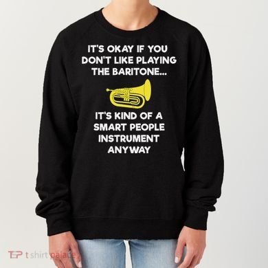 Baritone Funny Smart Baritone Player Women's Sweatshirt
