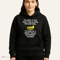 Baritone Funny Smart Baritone Player Hoodie thumb 5