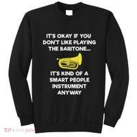 Baritone Funny Smart Baritone Player Sweatshirt thumb 0