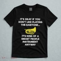 Baritone Funny Smart Baritone Player T-Shirt thumb 5