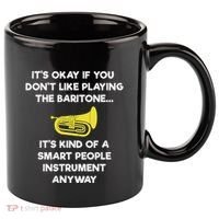 Baritone Funny Smart Baritone Player 11oz C Handle Ceramic Mug thumb 0