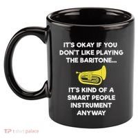 Baritone Funny Smart Baritone Player 11oz C Handle Ceramic Mug thumb 2
