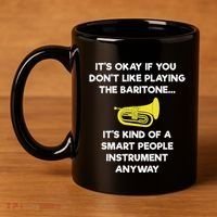Baritone Funny Smart Baritone Player 11oz C Handle Ceramic Mug thumb 4