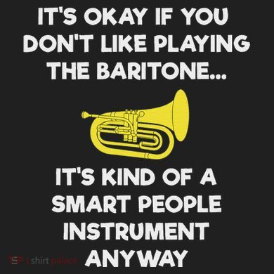 Baritone Funny Smart Baritone Player 11oz C Handle Ceramic Mug