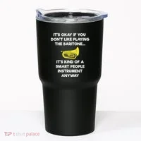 Baritone Funny Smart Baritone Player Tumbler thumb 0