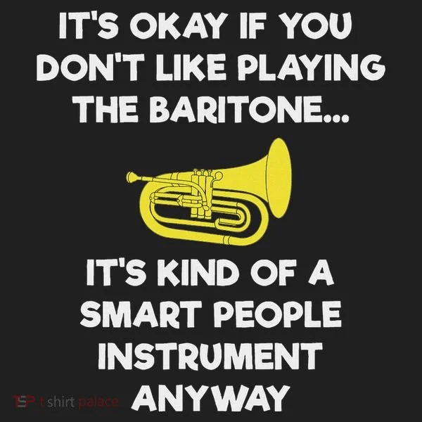 Baritone Funny Smart Baritone Player Tumbler