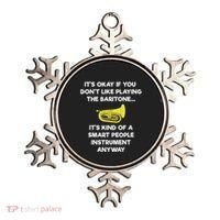 Baritone Funny Smart Baritone Player Ornament thumb 0