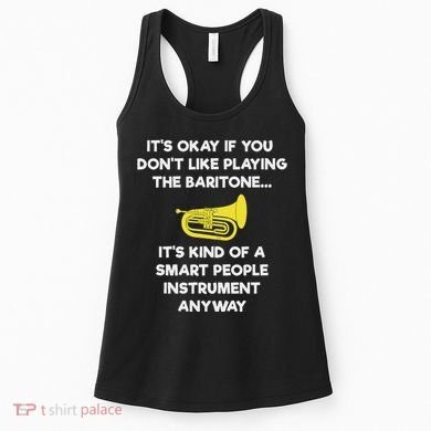 Baritone Funny Smart Baritone Player Women's Tank Top