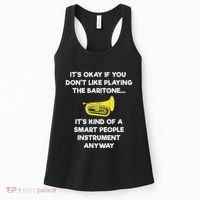 Baritone Funny Smart Baritone Player Women's Tank Top thumb 0