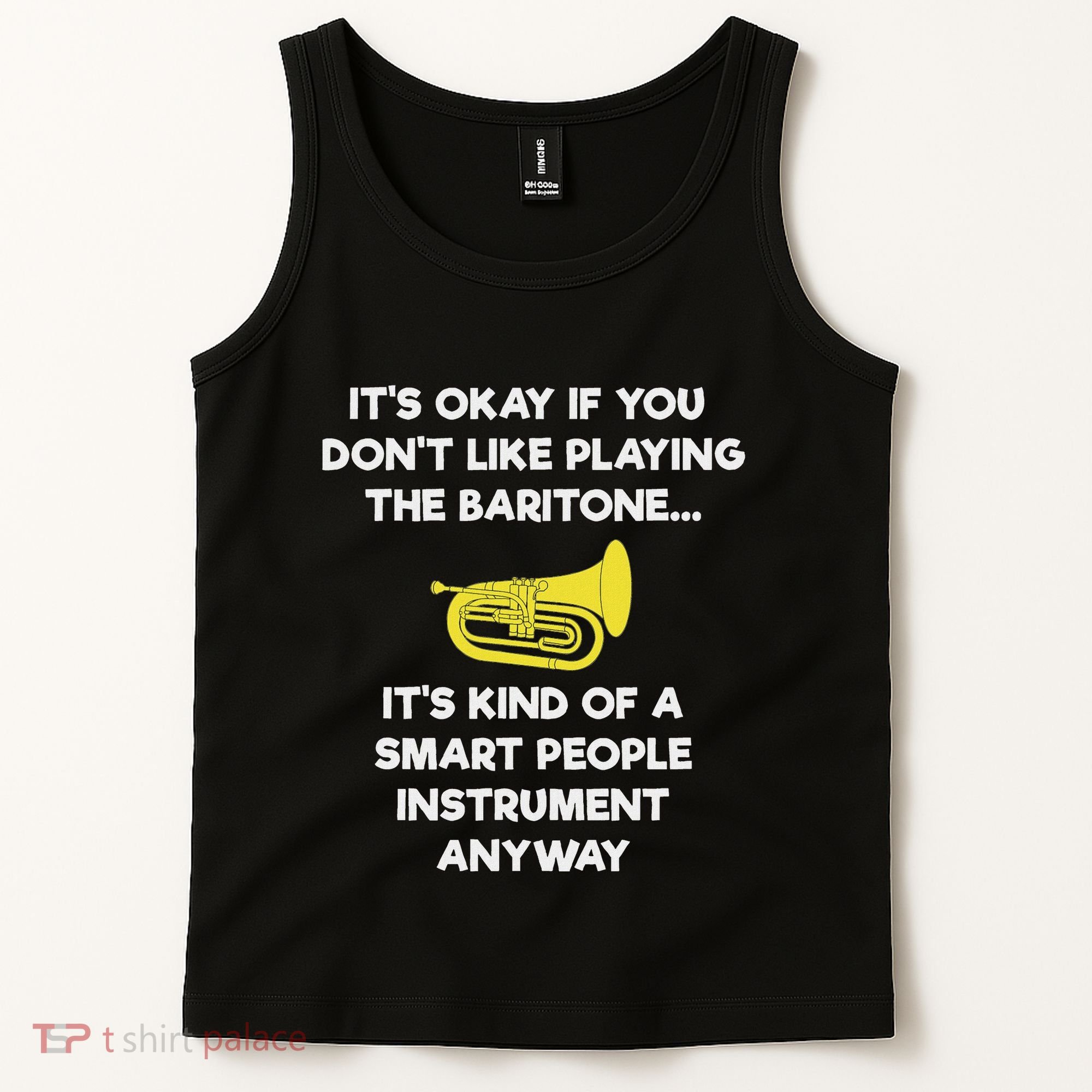 Baritone Funny Smart Baritone Player Tank Top