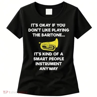 Baritone Funny Smart Baritone Player Women's T-Shirt
