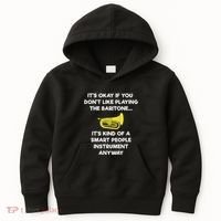 Baritone Funny Smart Baritone Player Kids Hoodie thumb 0
