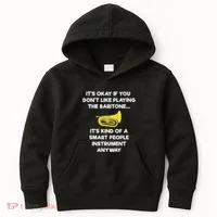 Baritone Funny Smart Baritone Player Kids Hoodie thumb 0