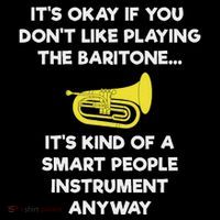 Baritone Funny Smart Baritone Player Kids Hoodie thumb 5