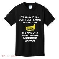 Baritone Funny Smart Baritone Player Kids T-Shirt thumb 0