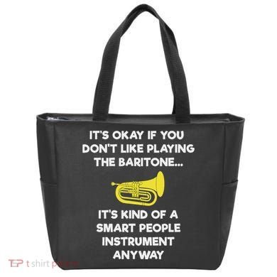 Baritone Funny Smart Baritone Player Tote Bag