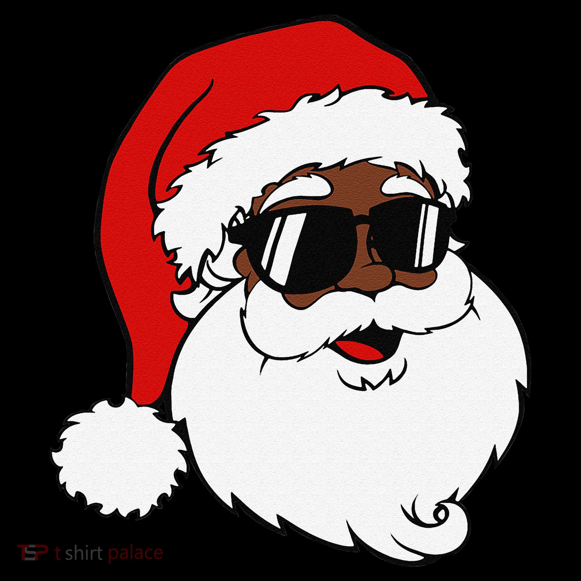 Black Funny Santa Claus Sunglasses Christmas Xmas Coffee Mug