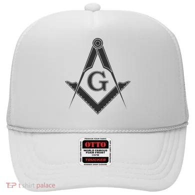 Black Freemason Square And Compass Master Mason Hat