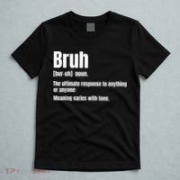 Bruh Funny Saying Sarcastic Novelty Letter Graphic Casual T-Shirt thumb 5