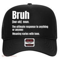 Bruh Funny Saying Sarcastic Novelty Letter Graphic Casual Hat thumb 0