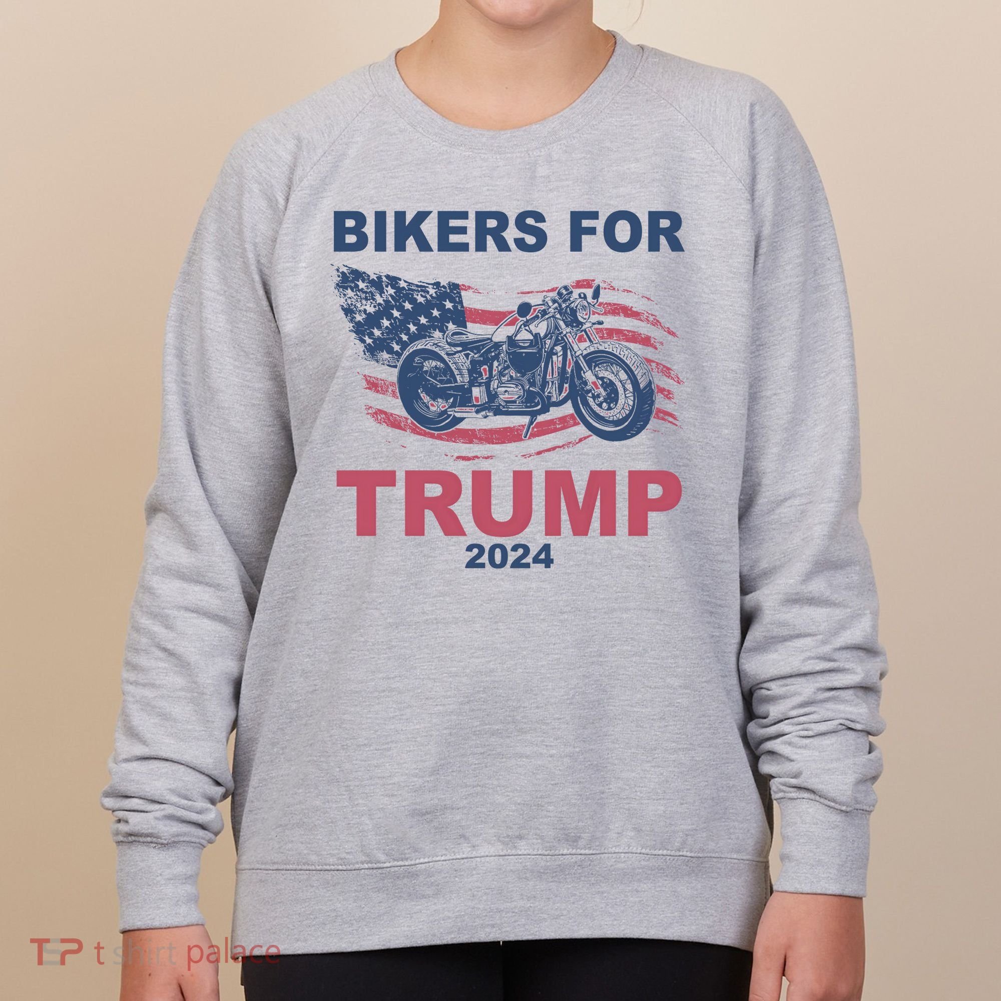 Bikers For Trump 2024 United States Women's Sweatshirt
